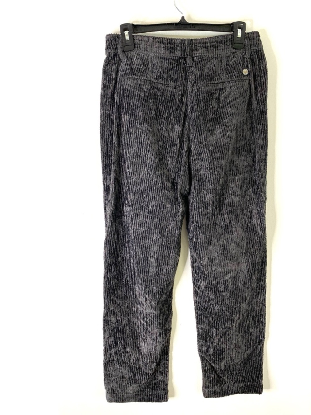 Shaft Florence Italy Crushed Velvet Corduroy Pants Relaxed Tapered Fit - Picture 5 of 10